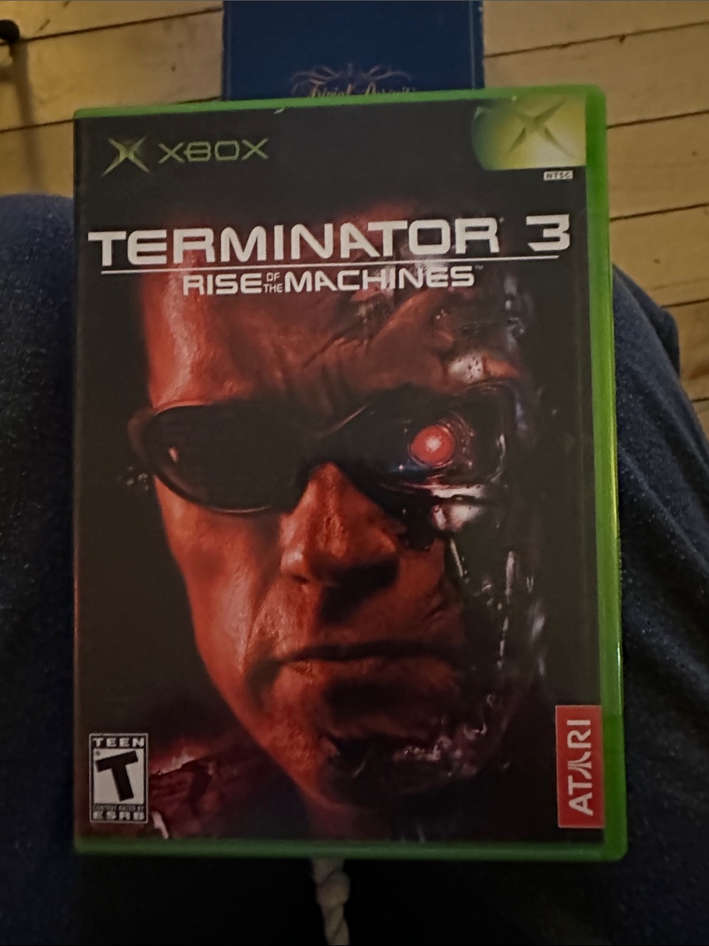 Terminator 3: Rise of the Machines - Black/Red Game Case
